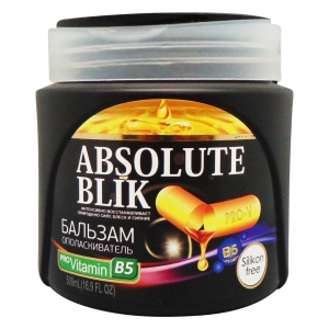 Маска-бальзам для волос Absolute Blik с PRO-Витамином В-5, 500 мл.