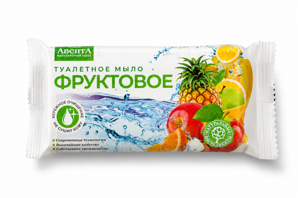 Мыло туалетное "Фруктовое" 90 г.