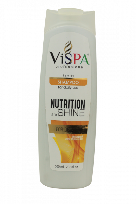Шампунь VISPA -Ц Питание и блеск 600мл. NUTRITION AND SHINE