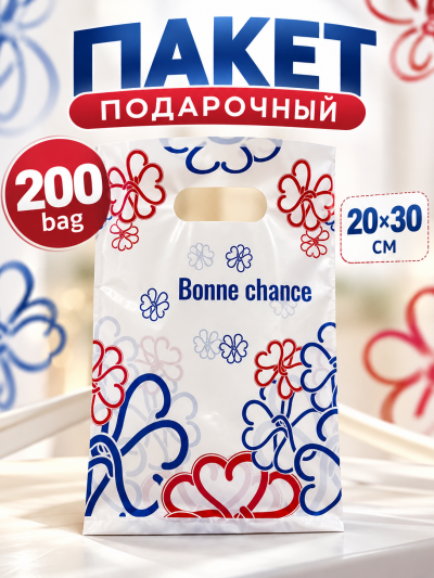 Пакет подарочный 200 bag 20 х 30 см
